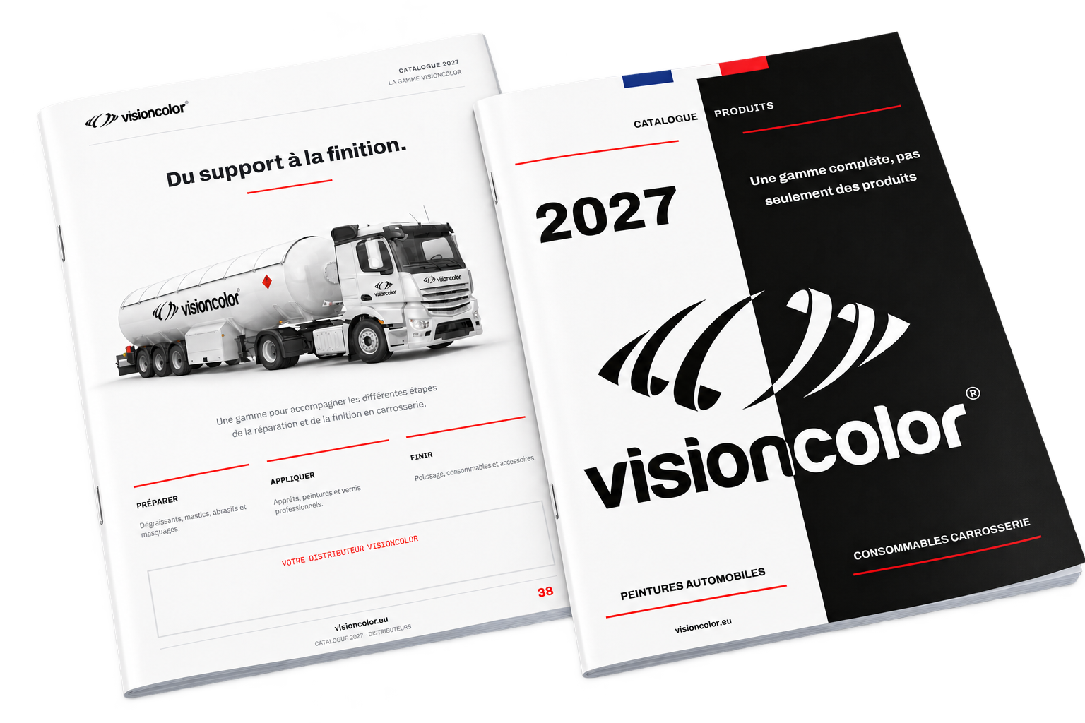Nouvelle couverture du catalogue VISIONCOLOR 2027