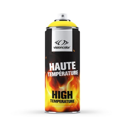 Aérosol haute température Jaune 400ml