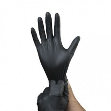 gants nitrile jetable sans latex (100un)