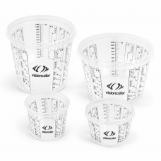 Gobelet de mélange calibré  1400 ml. (carton de 200pcs)