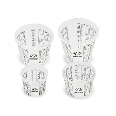 Gobelet de mélange calibré 750 ml. (carton de 200pcs)