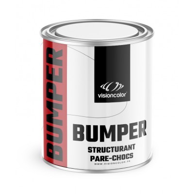 Peinture bumper structurant pare-chocs noir 1kg