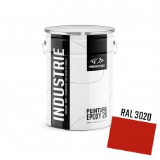 Peinture Sol EPOXY ROUGE RAL 3020 25kg