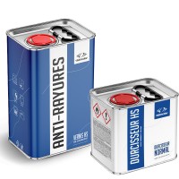 Pack Vernis HS  anti-rayures 7.5 Litres