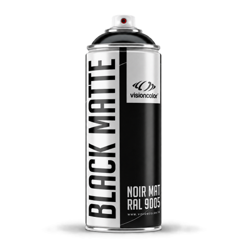 Aérosol Noir Mat 400ml