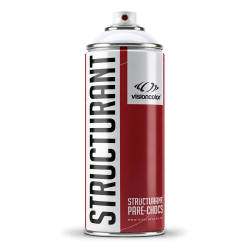 Aérosol Structurant plastiques Noir 400 ml