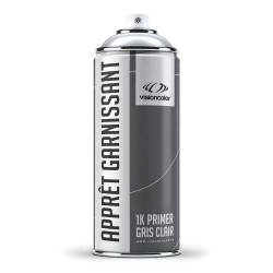 Aérosol apprêt garnissant 400 ml. Gris clair