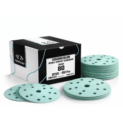 Disque abrasif de ponçage 150mm 15 trous Premium