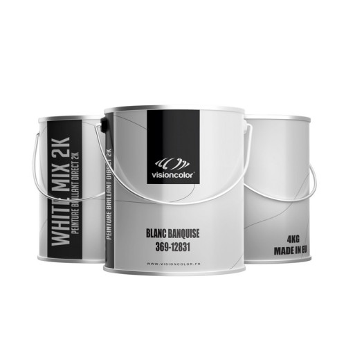 Peinture WHITE MIX brillant direct 4kg Peinture WHITE MIX brillant direct 4kg